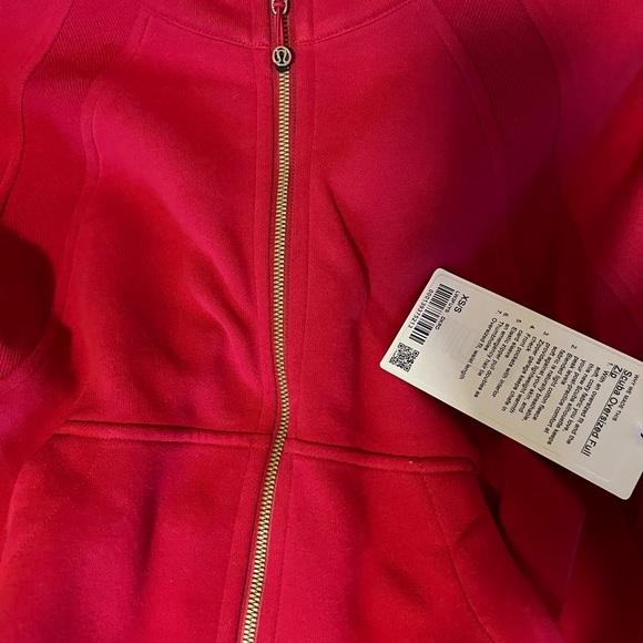 Lululemon scuba CNY dark red - Picture 4 of 6